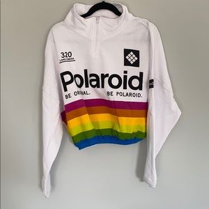 Cropped Polaroid Zipup